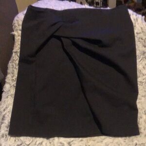 Dark charcoal grey Loft skirt size M